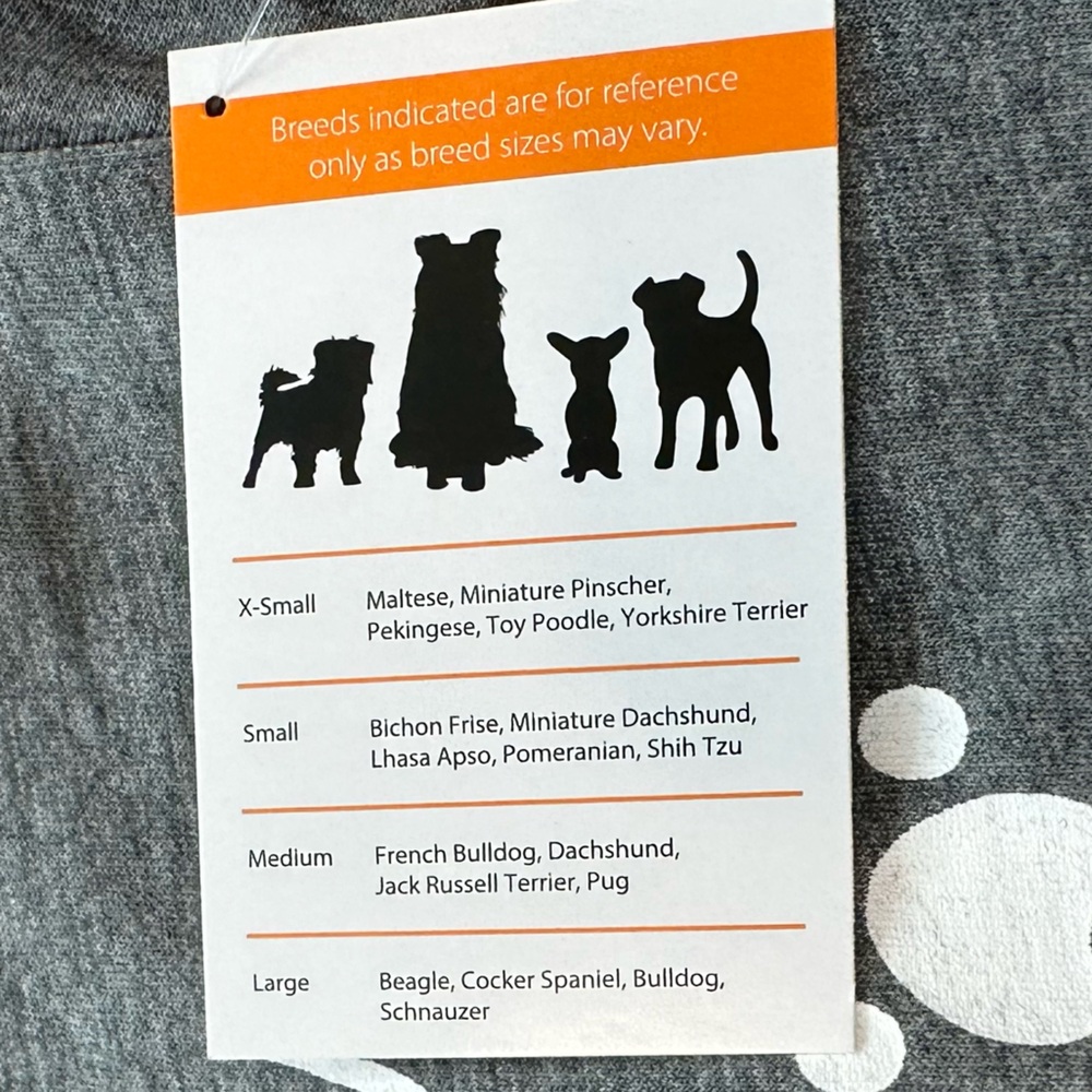 Free Hugs Dog Shirt Size Large NWT Gray Halloween Pet Puppy Gift Fall - Picture 5 of 6